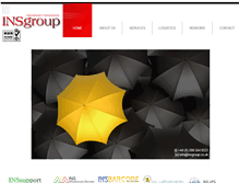 Tablet Screenshot of insgroup.co.uk
